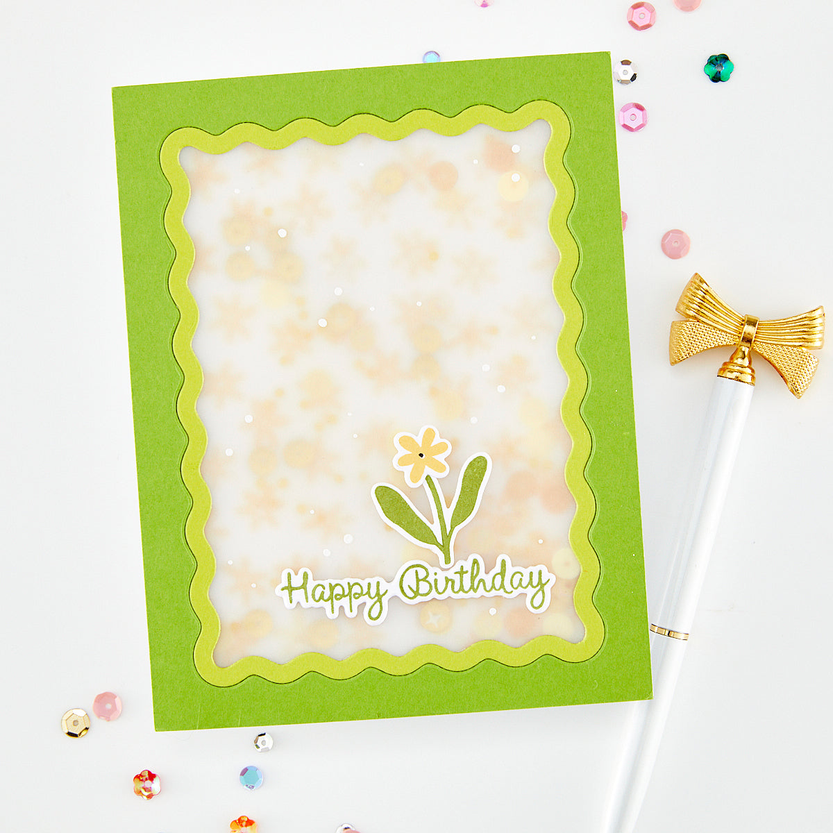 Hero Arts - Birthdays Inside & Out Stamp & Cut