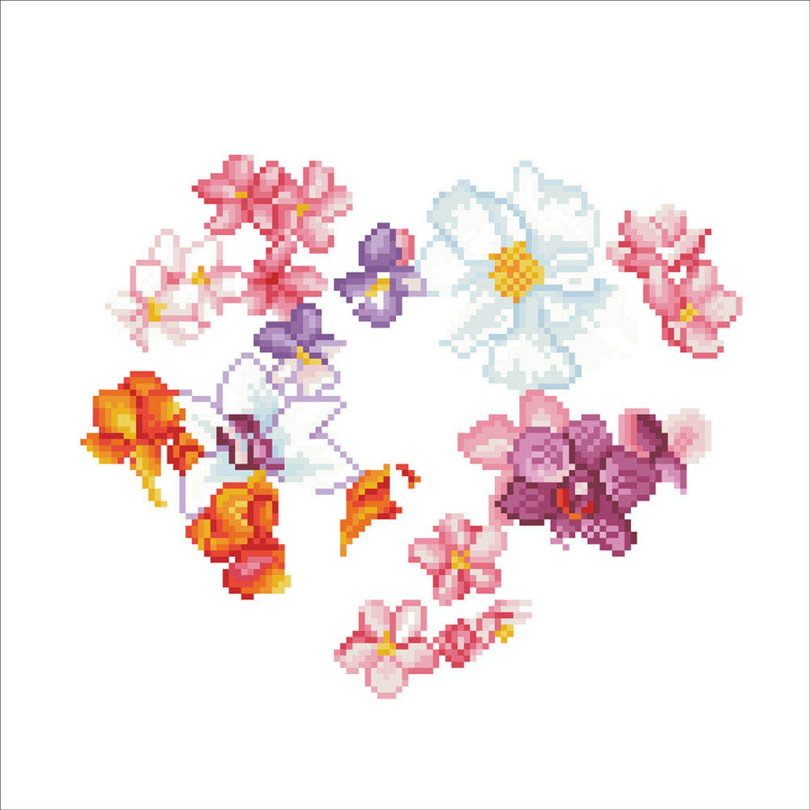Diamond Dotz - Flower Heart