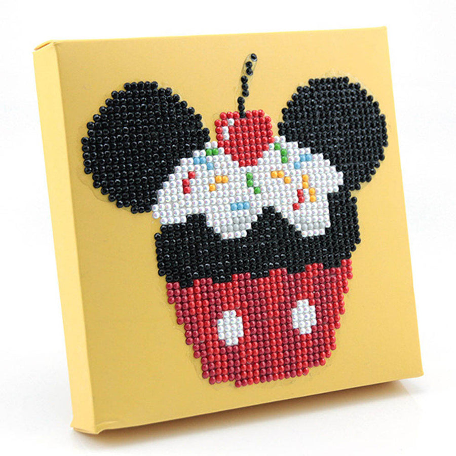 Diamond Dotz® Dotzbox - Cupcake Mickey (15cm x 15cm)