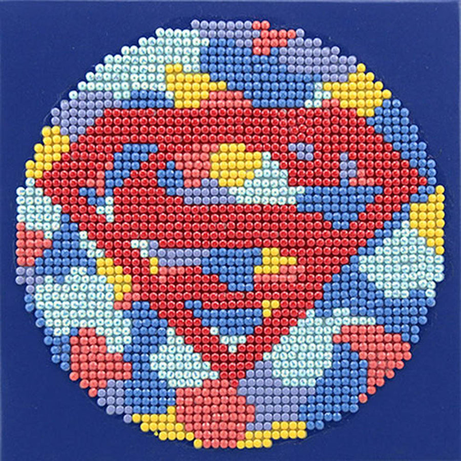 Diamond Dotz® Dotzbox - Superman Symbol (15cm x 15cm)
