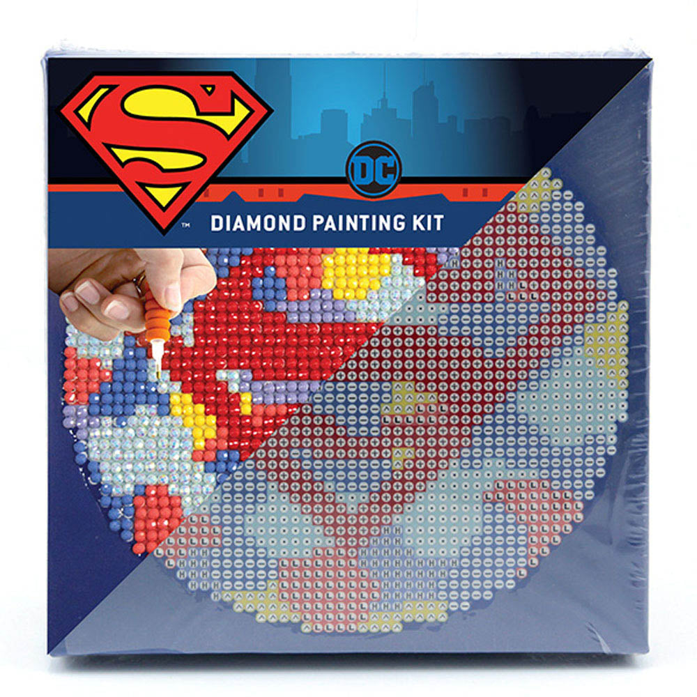 Diamond Dotz® Dotzbox - Superman Symbol (15cm x 15cm)