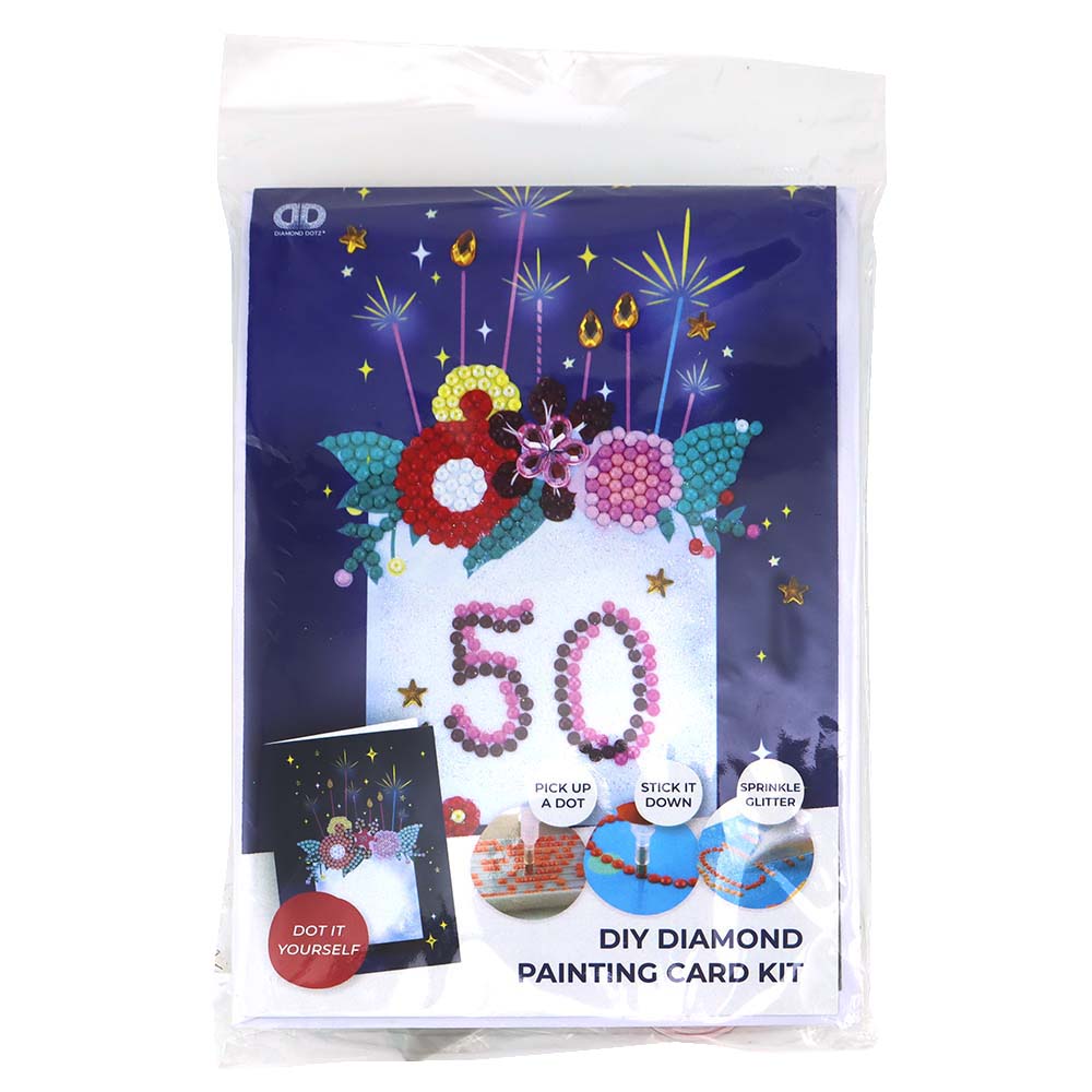 Diamond Dotz Card Kit - Happy Birthday