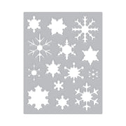 Hero Arts - Snowflake Patterned Cover Plate (F)