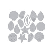 Hero Arts - Sophisticated Shells Etched Dies from the Summer by The Shore Collection