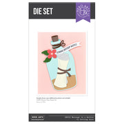 Hero Arts - Message in a Bottle Etched Dies from the Summer by The Shore Collection