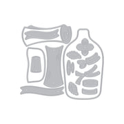 Hero Arts - Message in a Bottle Etched Dies from the Summer by The Shore Collection