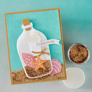Hero Arts - Message in a Bottle Etched Dies from the Summer by The Shore Collection