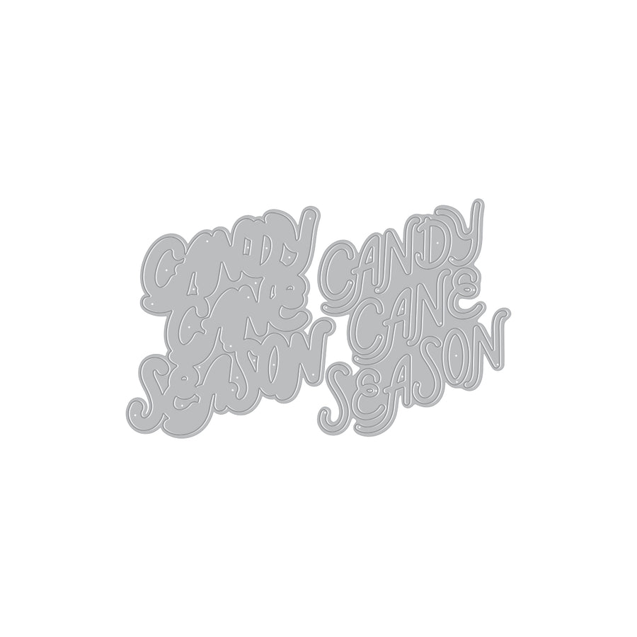 Hero Arts - Candy Cane Season Etched Dies from the Candy Cane Season Collection