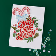 Hero Arts - Candy Cane Season Etched Dies from the Candy Cane Season Collection