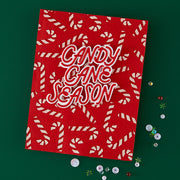 Hero Arts - Candy Cane Season Etched Dies from the Candy Cane Season Collection