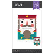 Hero Arts - Big Mouth Nutcracker Etched Dies from the Crackin' Christmas Collection