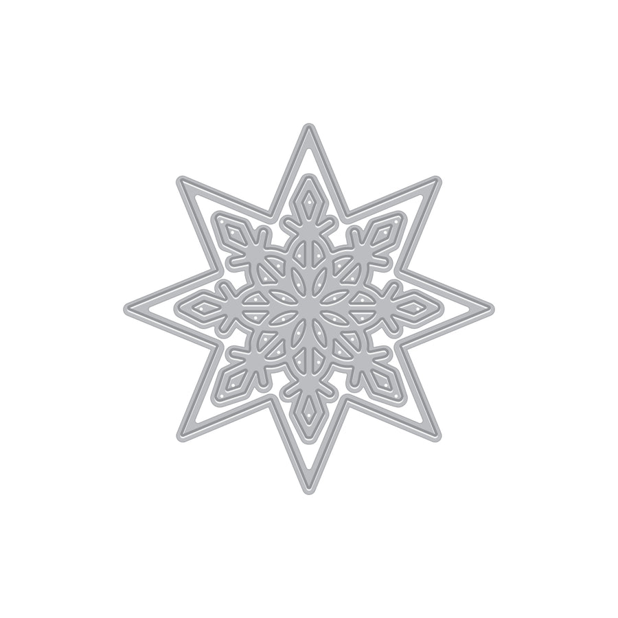 Hero Arts - Snowflake Star Etched Dies from the Very Merry Collection