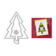Hero Arts - Festive Tree Die Etched Dies from the Very Merry Collection