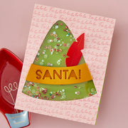 Hero Arts - Sassy Elf Costume Etched Dies from the Yule Fuel Collection