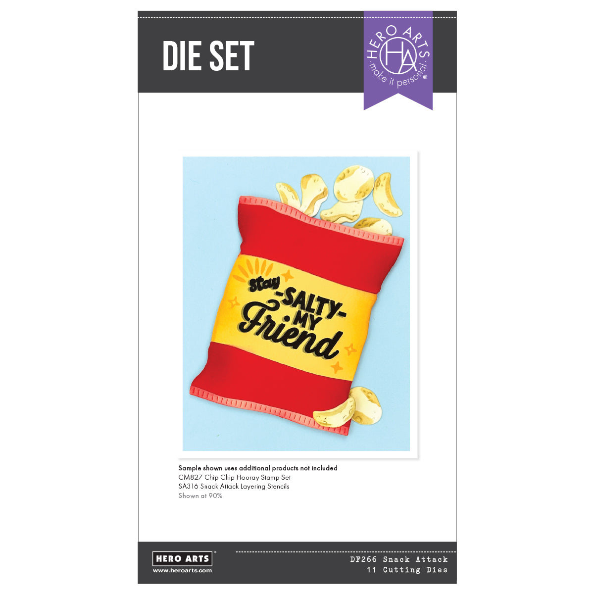 Hero Arts - Snack Attack Die Set