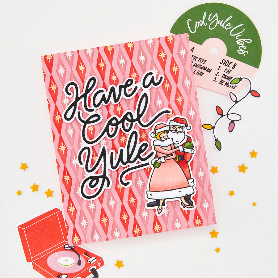 Hero Arts - Have a Cool Yule Die Set