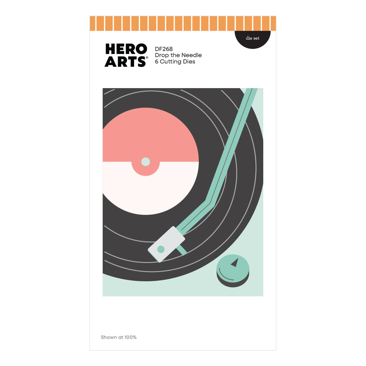 Hero Arts - Drop the Needle Die Set