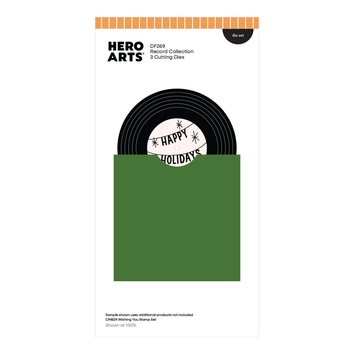 Hero Arts - Record Collection Die Set