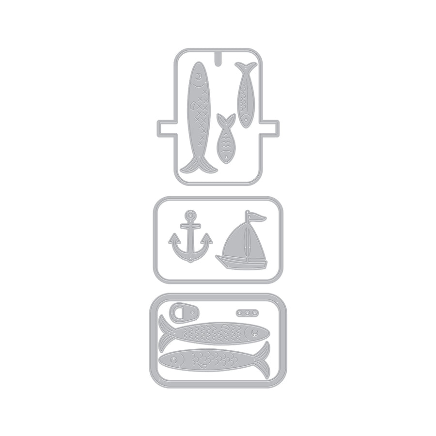 Hero Arts - Big Mouth Sardine Die Set
