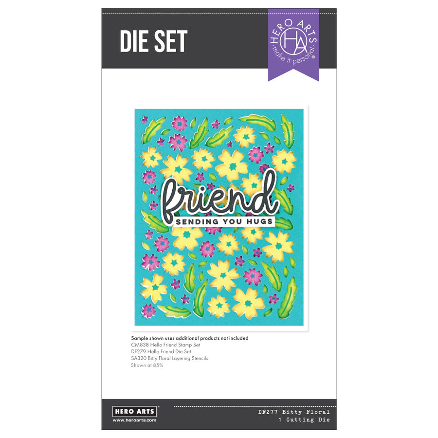 Hero Arts - Bitty Floral Die