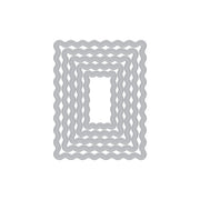 Hero Arts - Squiggly Rectangle Frames Die Set