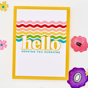 Hero Arts - Squiggly Rectangle Frames Die Set