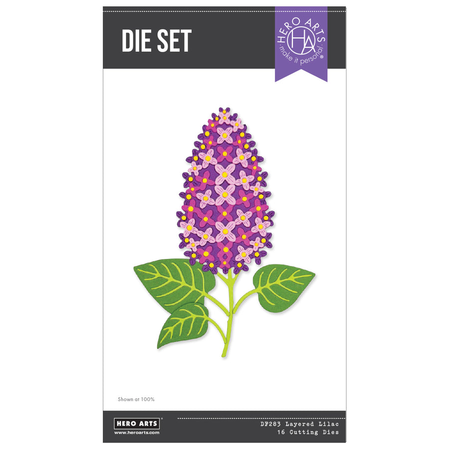 Hero Arts - Layered Lilac Die Set