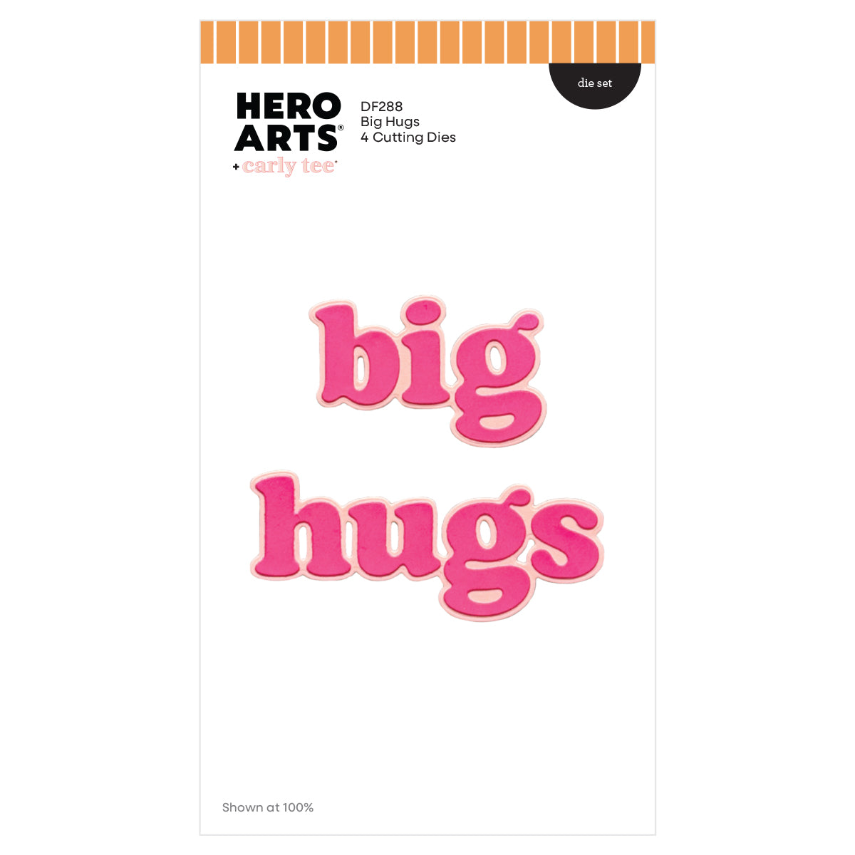 Hero Arts - Big Hugs Die Set by Hero Arts + Carly Tee