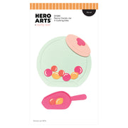 Hero Arts - Penny Candy Jar Die Set by Hero Arts + Carly Tee