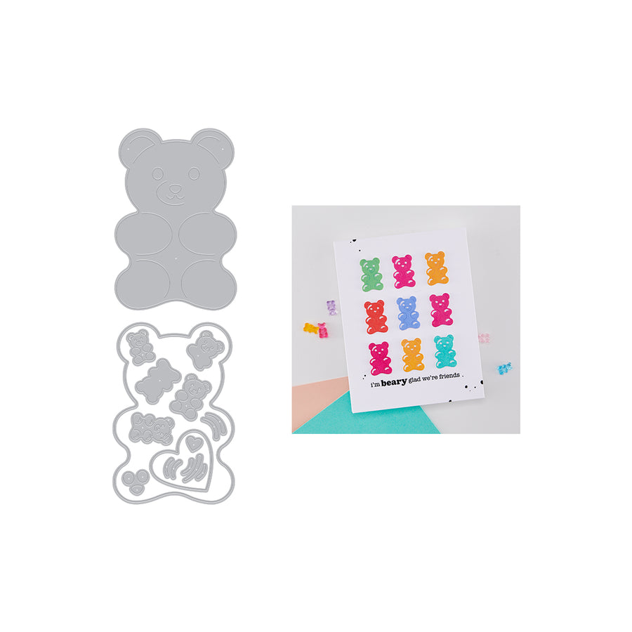 Hero Arts - Bear Hugs Die Set by Hero Arts + Carly Tee