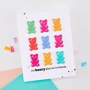 Hero Arts - Bear Hugs Die Set by Hero Arts + Carly Tee