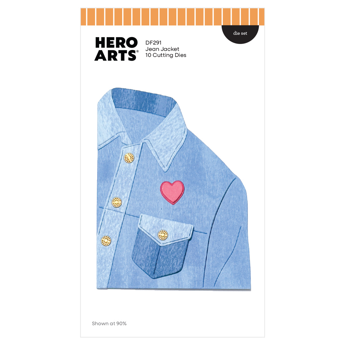 Hero Arts - Jean Jacket Die Set