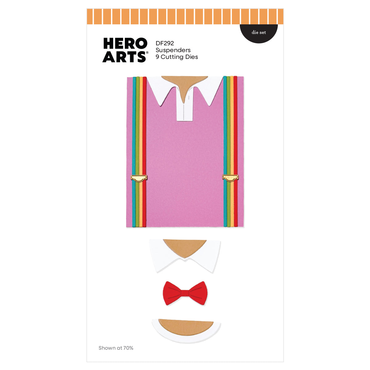 Hero Arts - Suspenders Die Set