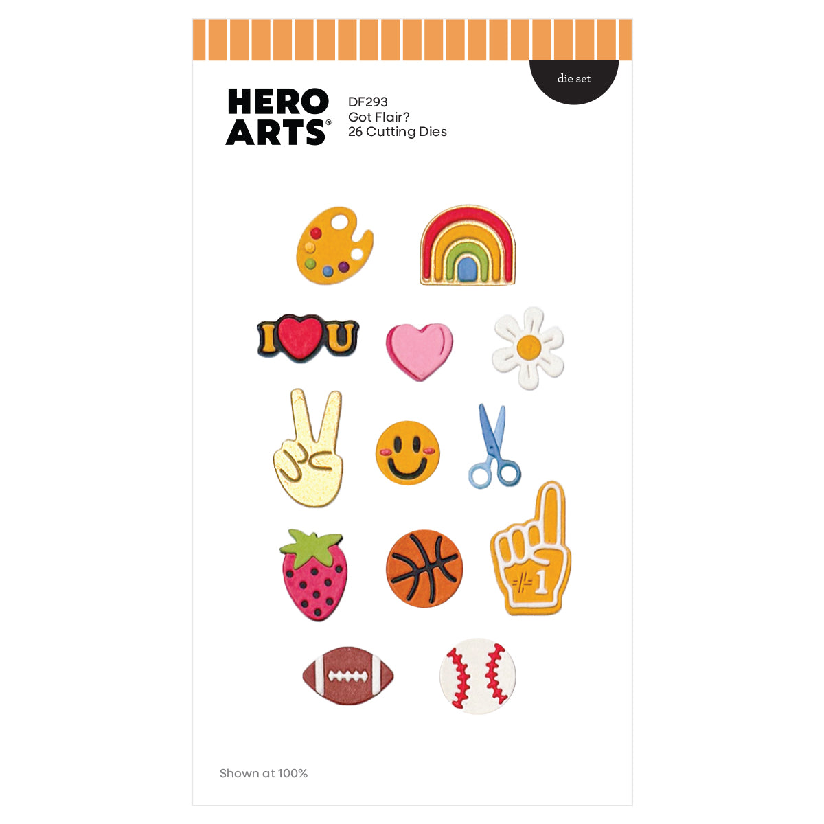 Hero Arts - Got Flair? Die Set