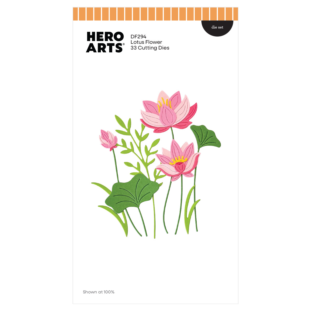Hero Arts - Lotus Flower Die Set