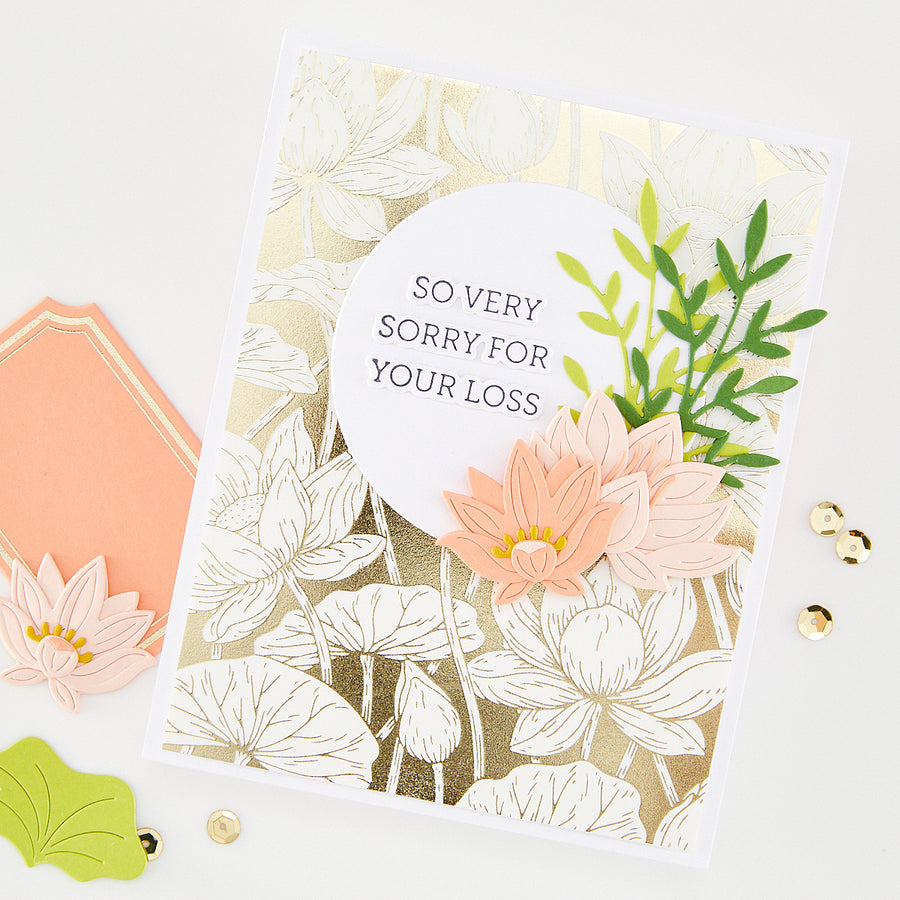Hero Arts - Lotus Flower Die Set