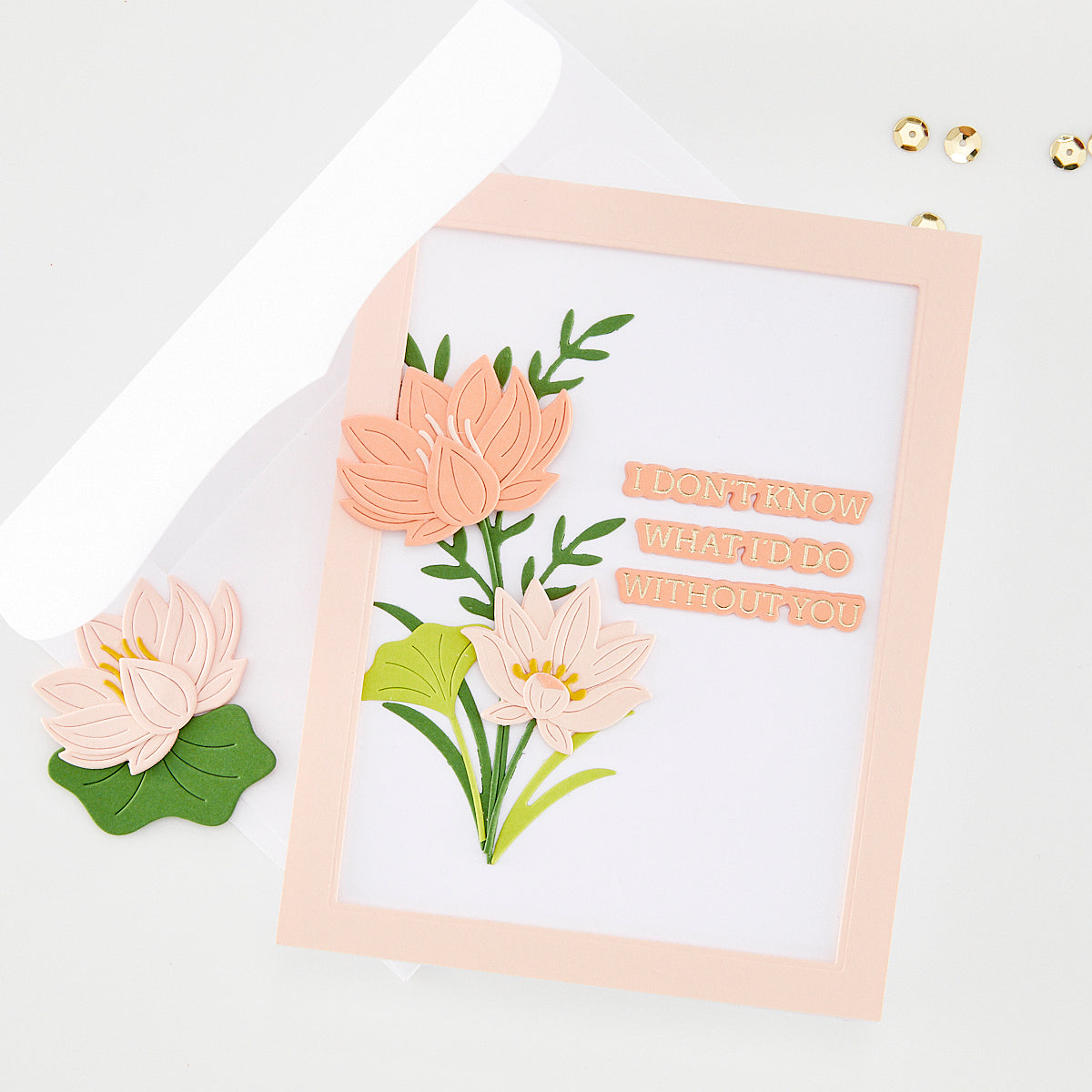 Hero Arts - Lotus Flower Die Set