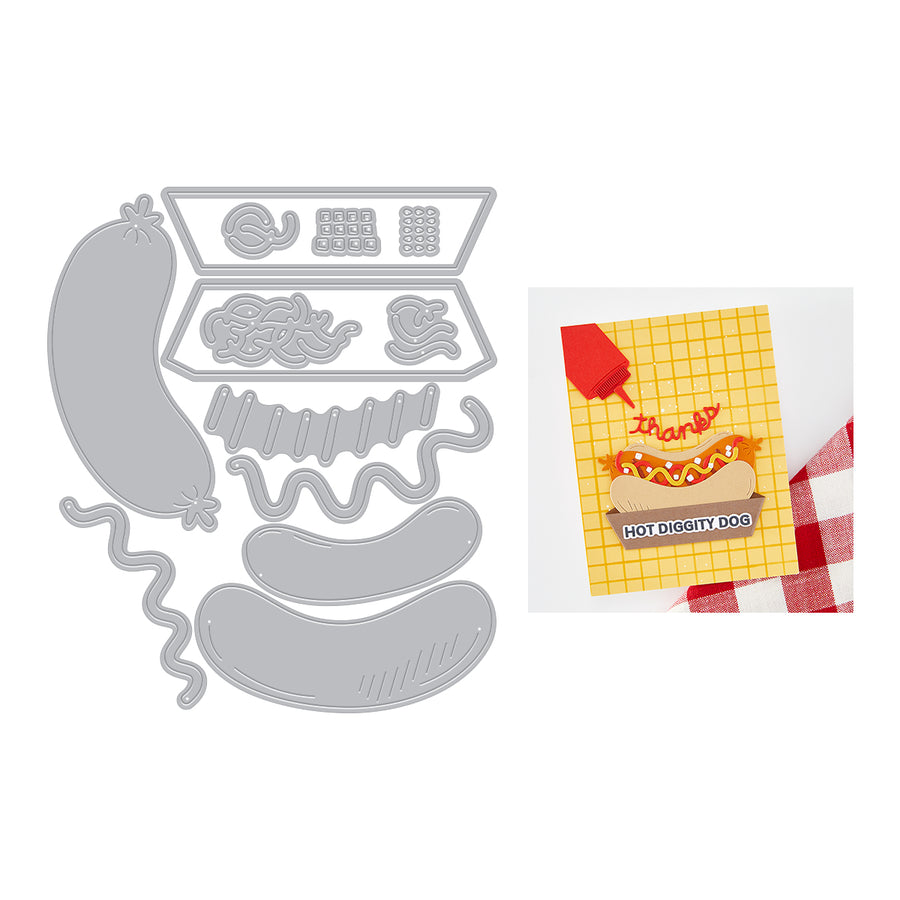 Hero Arts - Hot Diggity Dog Die Set