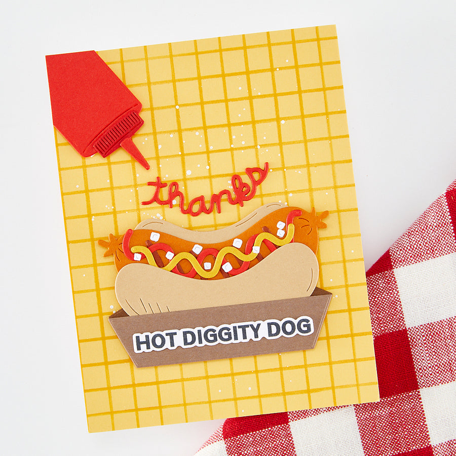 Hero Arts - Hot Diggity Dog Die Set