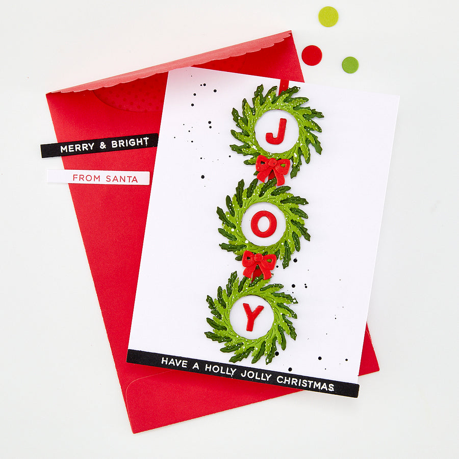 Hero Arts - Winter Wreath Bundle