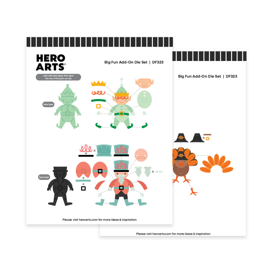 Hero Arts - Big Fun Add On Die Set