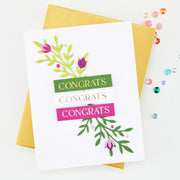 Hero Arts - Say It With Style Letterpress & Foil and Die Bundle