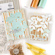 Pinkfresh Studio - Plaid Press Plate