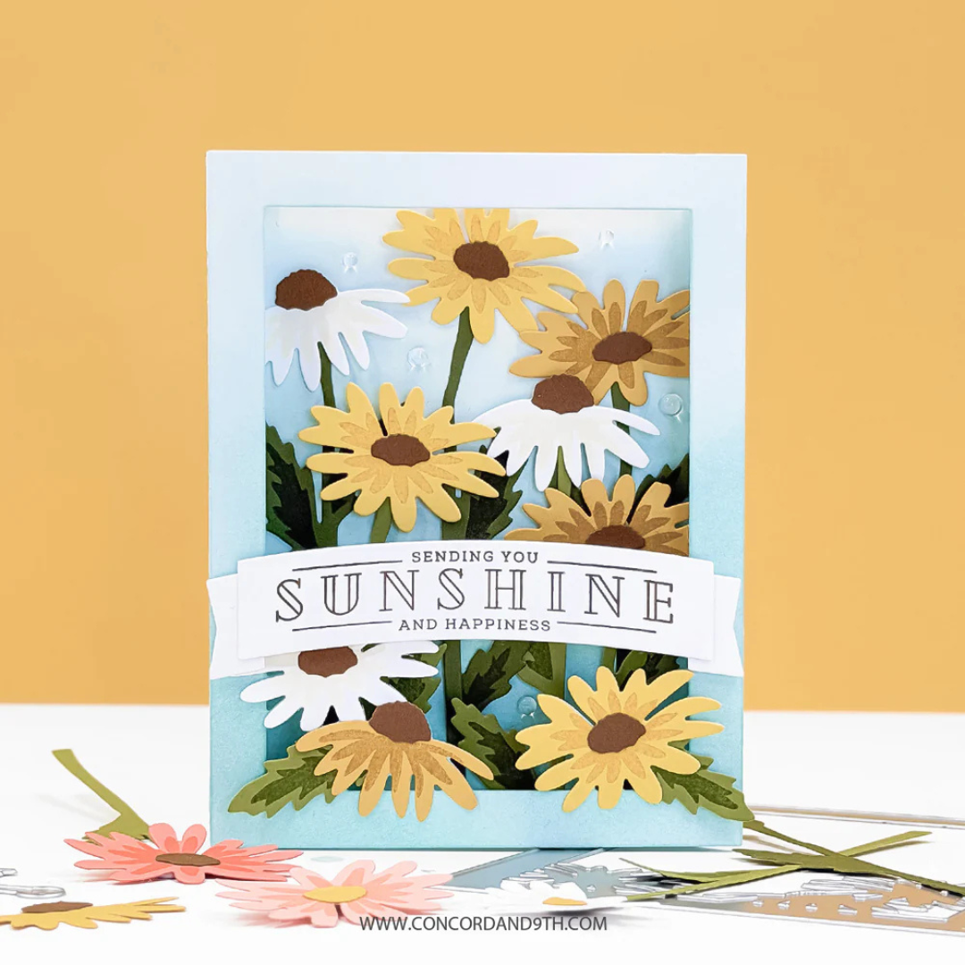 (PRE-ORDER) Concord & 9th - Daisy Delight Stamp Set