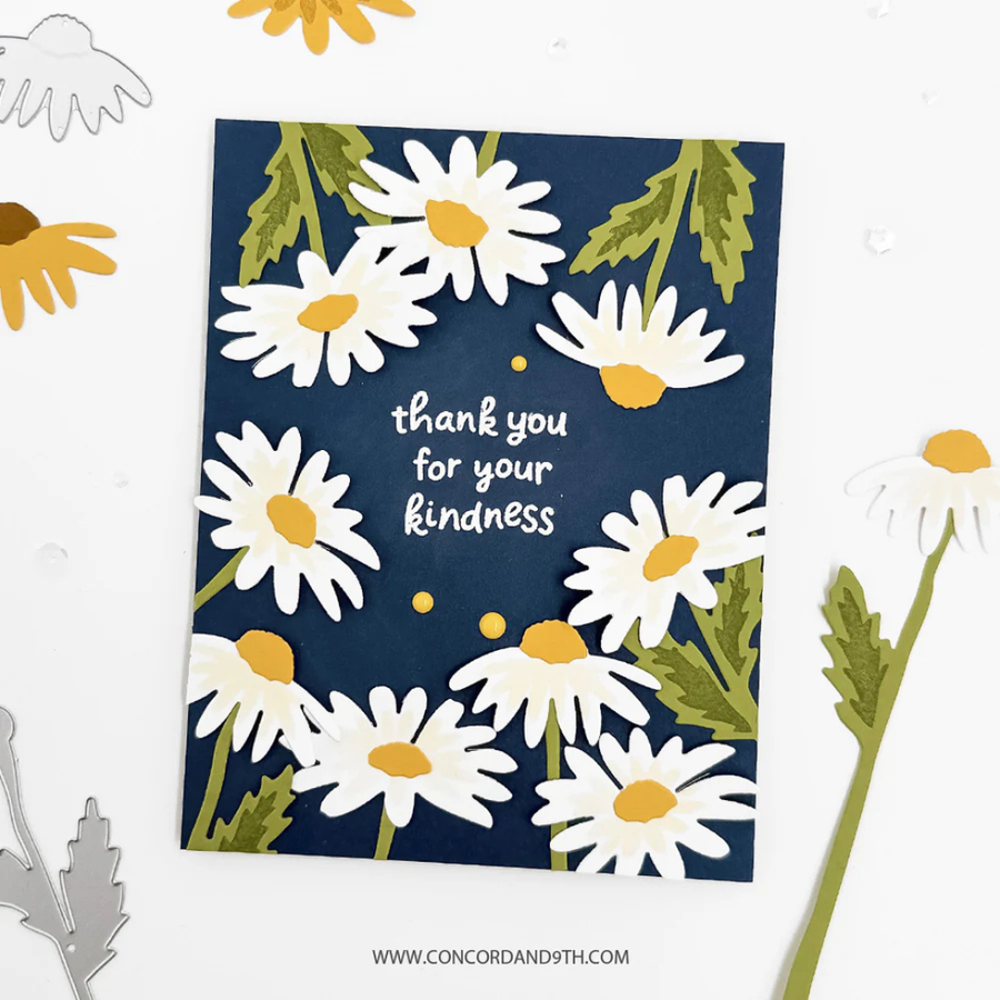 (PRE-ORDER) Concord & 9th - Daisy Delight Stamp Set