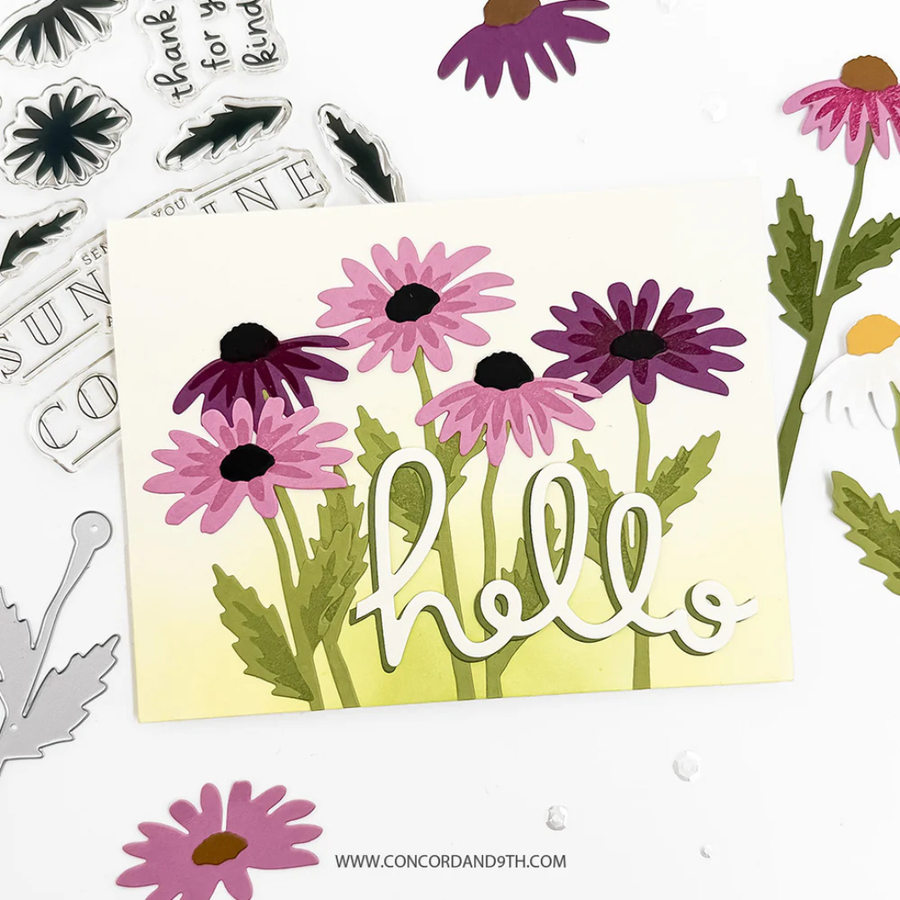 (PRE-ORDER) Concord & 9th - Daisy Delight Stamp Set