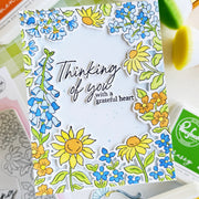 Pinkfresh Studio - Sunlit Garden Stencils
