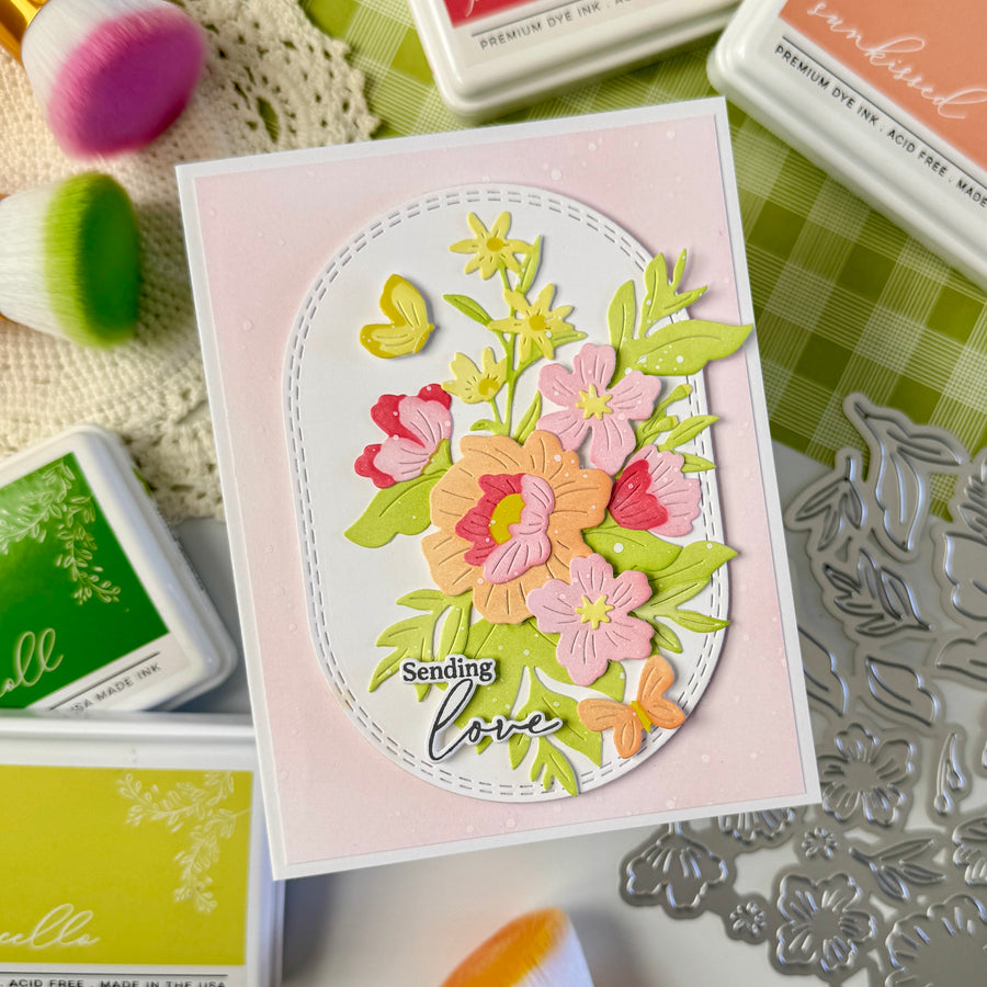 Pinkfresh Studio - Floral Daydream Stamps