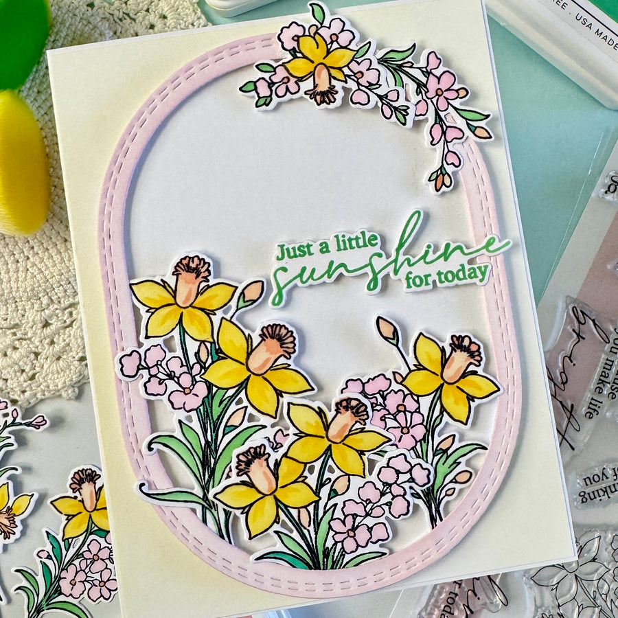 Pinkfresh Studio - Whispering Daffodils Stamps