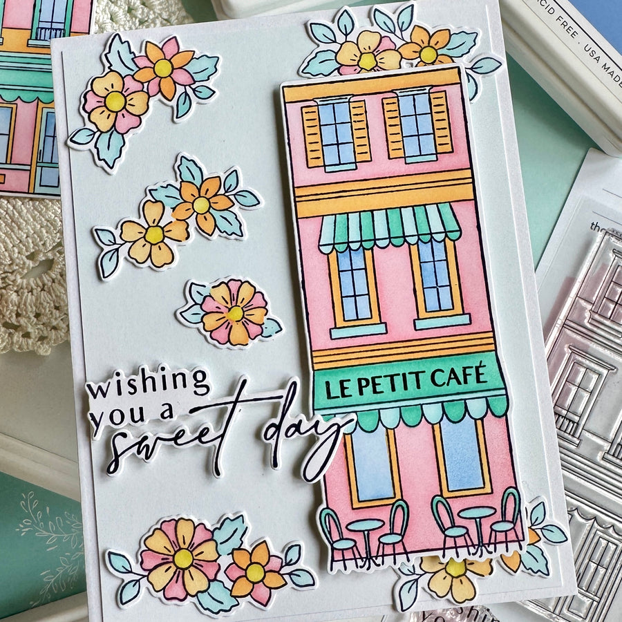 Pinkfresh Studio - Darling District Stamps